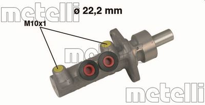 Brake Master Cylinder METELLI 05-0482