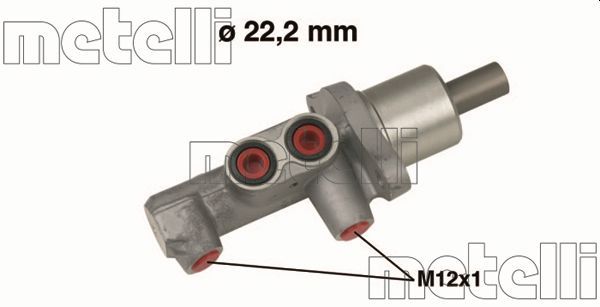 METELLI 05-0484 Brake Master Cylinder
