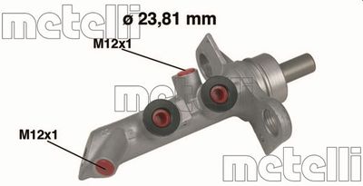 Brake Master Cylinder METELLI 05-0485