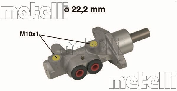 METELLI 05-0492 Brake Master Cylinder