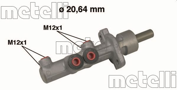 METELLI 05-0493 Brake Master Cylinder