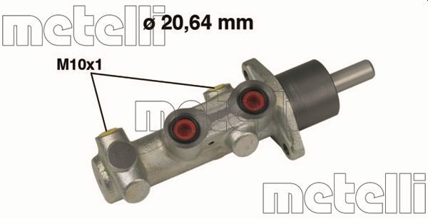 METELLI 05-0523 Brake Master Cylinder