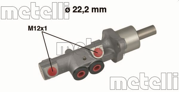 METELLI 05-0534 Brake Master Cylinder