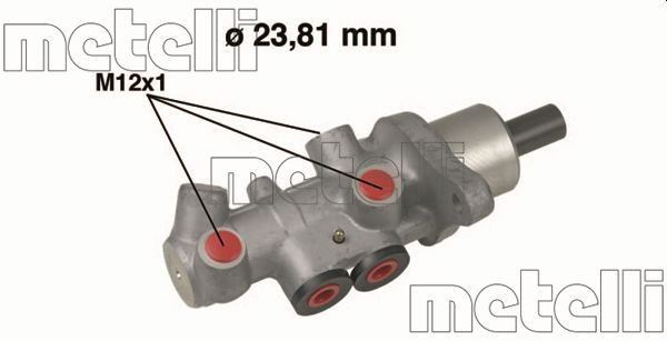 METELLI 05-0536 Brake Master Cylinder