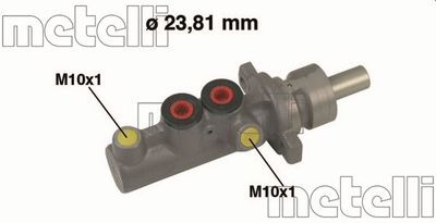 Brake Master Cylinder METELLI 05-0544