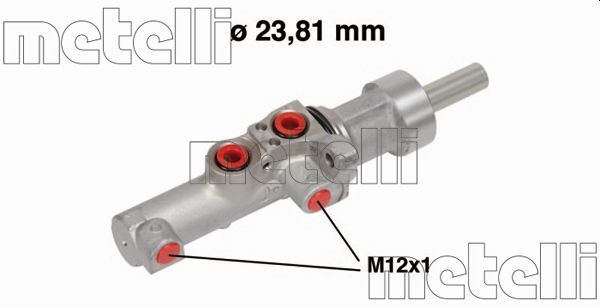 METELLI 05-0550 Brake Master Cylinder