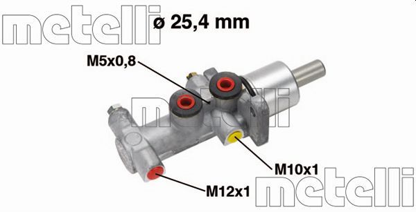 METELLI 05-0554 Brake Master Cylinder