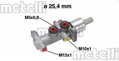 Brake Master Cylinder METELLI 05-0554