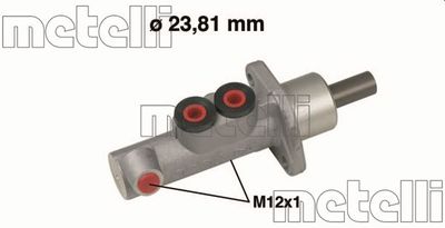 Brake Master Cylinder METELLI 05-0559