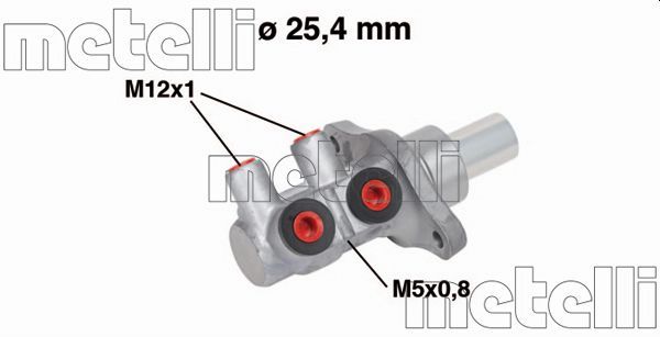 METELLI 05-0571 Brake Master Cylinder