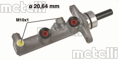 Brake Master Cylinder METELLI 05-0590