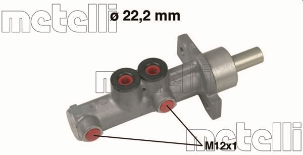 METELLI 05-0597 Brake Master Cylinder