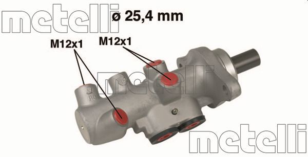 METELLI 05-0607 Brake Master Cylinder