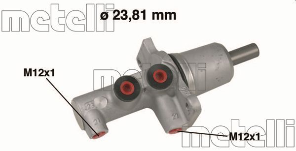 METELLI 05-0617 Brake Master Cylinder