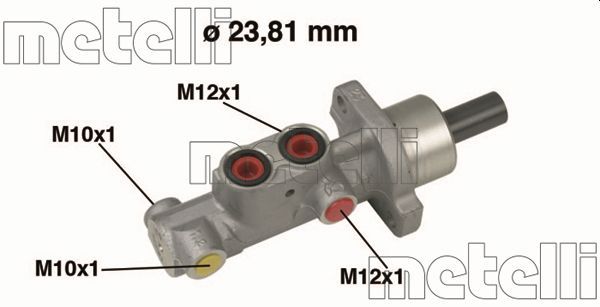 METELLI 05-0631 Brake Master Cylinder