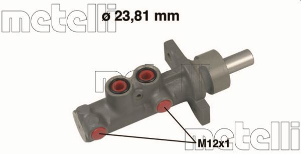 METELLI 05-0635 Brake Master Cylinder