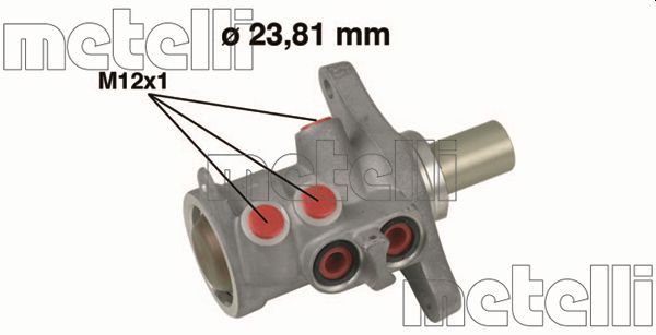 METELLI 05-0638 Brake Master Cylinder