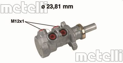Brake Master Cylinder METELLI 05-0640