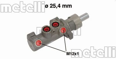 Brake Master Cylinder METELLI 05-0642