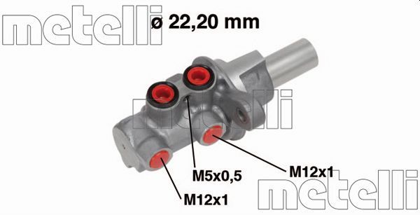 METELLI 05-0686 Brake Master Cylinder