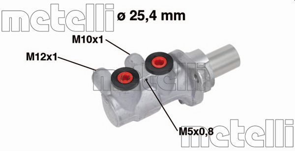 METELLI 05-0717 Brake Master Cylinder