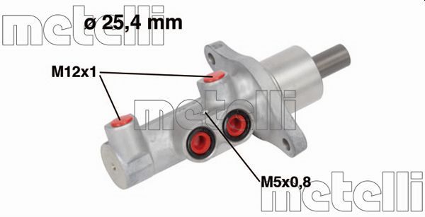 METELLI 05-0718 Brake Master Cylinder