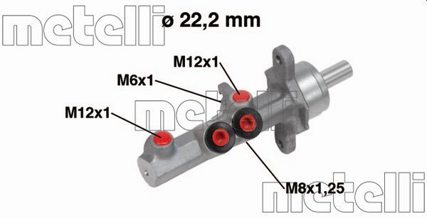 METELLI 05-0721 Brake Master Cylinder
