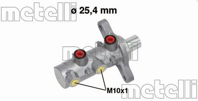 Brake Master Cylinder METELLI 05-0726