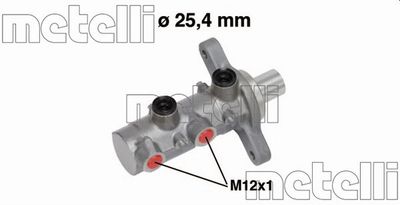 Brake Master Cylinder METELLI 05-0727