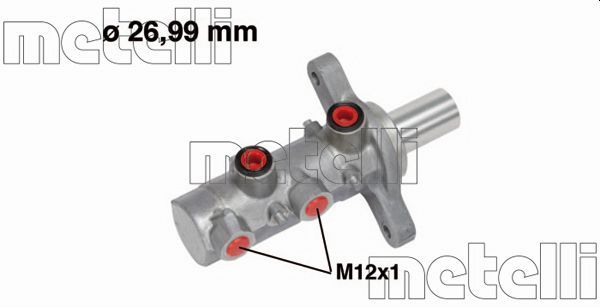 METELLI 05-0729 Brake Master Cylinder