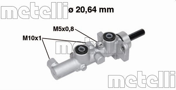 METELLI 05-0734 Brake Master Cylinder