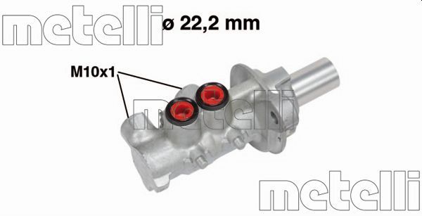 METELLI 05-0740 Brake Master Cylinder