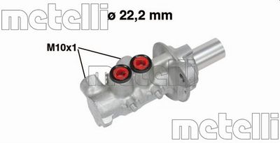 Brake Master Cylinder METELLI 05-0740