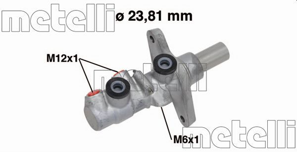 METELLI 05-0742 Brake Master Cylinder