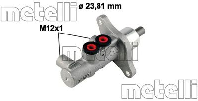 Brake Master Cylinder METELLI 05-0776