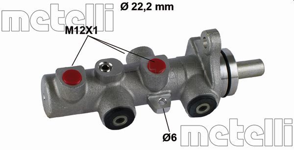 METELLI 05-0793 Brake Master Cylinder