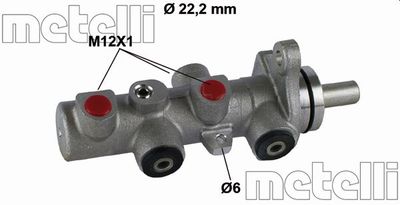 Brake Master Cylinder METELLI 05-0793