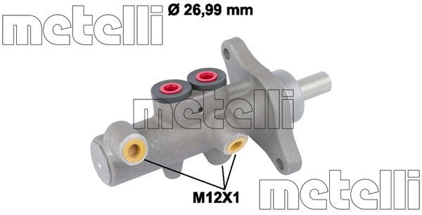 METELLI 05-0832 Brake Master Cylinder