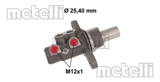 METELLI 05-0878 Brake Master Cylinder