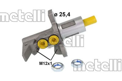 Brake Master Cylinder METELLI 05-0889