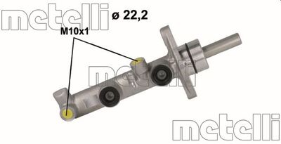 Brake Master Cylinder METELLI 05-1126