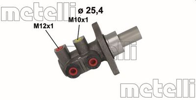 Brake Master Cylinder METELLI 05-1129