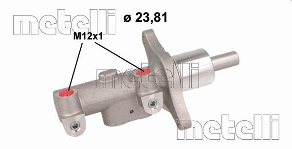METELLI 05-1137 Brake Master Cylinder
