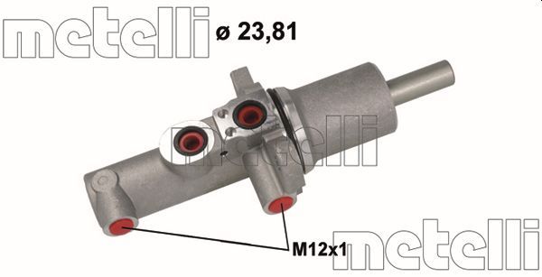 METELLI 05-1145 Brake Master Cylinder