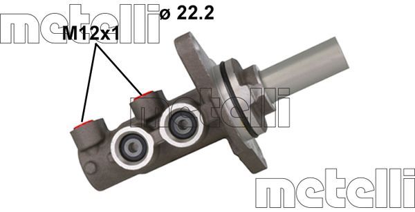 METELLI 05-1164 Brake Master Cylinder