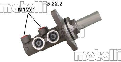 Brake Master Cylinder METELLI 05-1164
