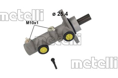 Brake Master Cylinder METELLI 05-1178