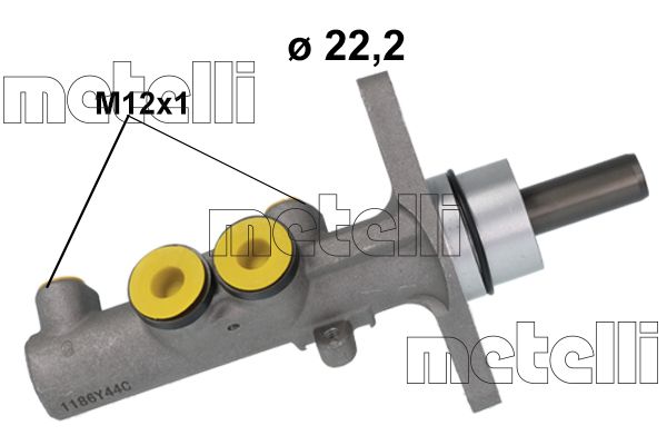 METELLI 05-1186 Brake Master Cylinder