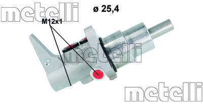 Brake Master Cylinder METELLI 05-1194