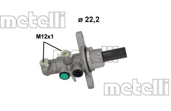 METELLI 05-1201 Brake Master Cylinder